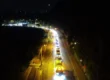Instalamos nuevas luminarias LED en el  tramo Aeropuerto- Glorieta Tablazo para garantizar la seguridad de nuestros ciudadanos